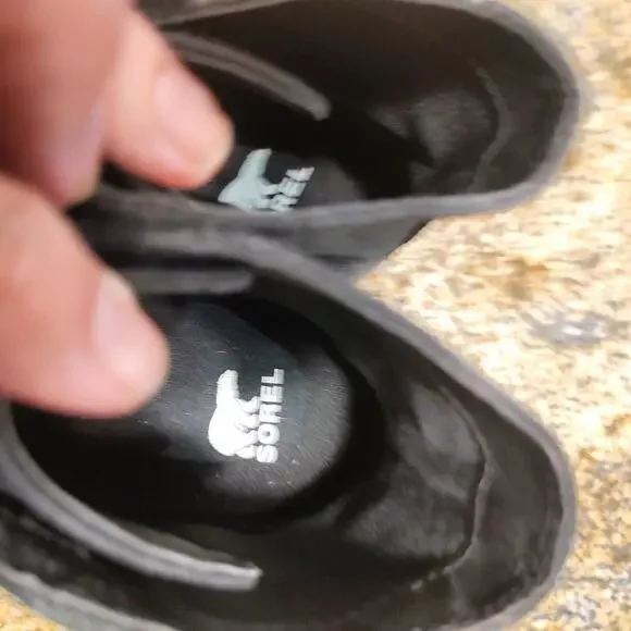 SOREL Women's Black Boots Size 10 ID NL5024-010 - Picture 10 of 12